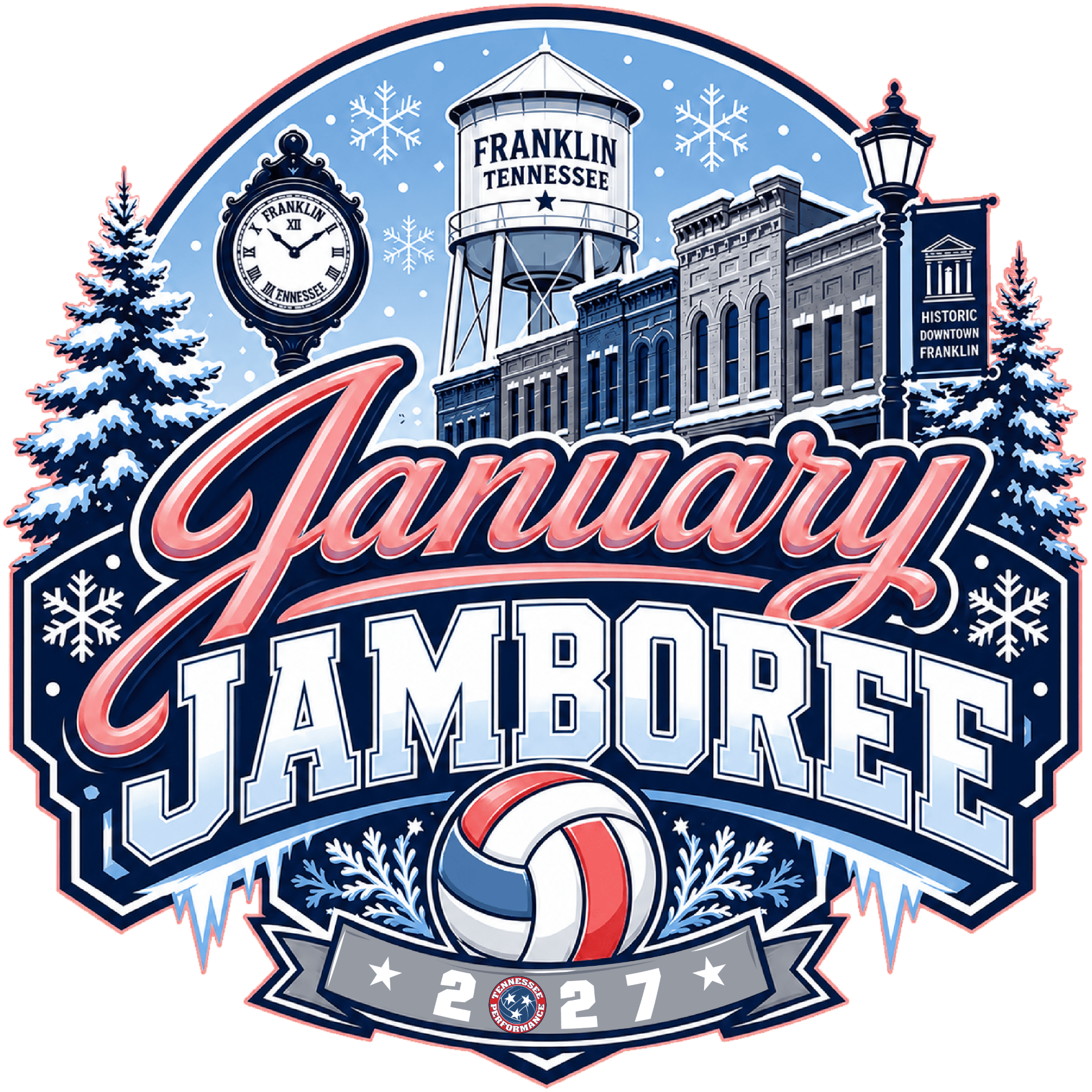 2027 January Jamboree Logo